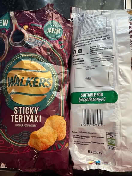 Photo of free Teriyaki Crisps (Titchfield Common PO14) #1