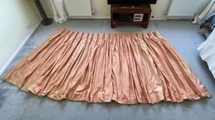 Photo of free 2x large raw silk & cotton curtains (Rochester ME1) #2