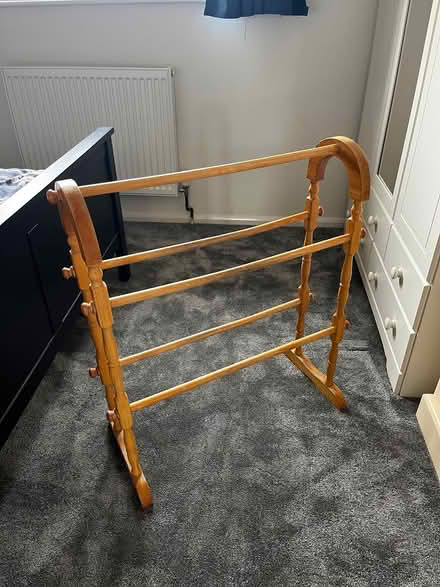 Photo of free Wooden clothes horse (Littlemore OX4 4) #1
