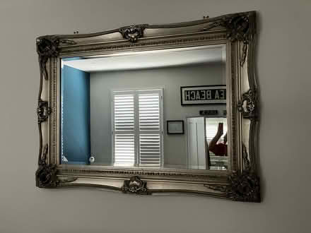 Photo of free Silver Framed Wall Mirror (Deal CT14) #1