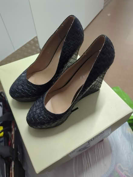 Photo of free Ladies wedge heel shoes (RM9 5YN) #1
