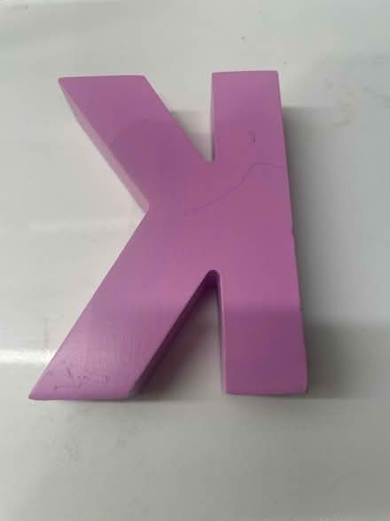 Photo of free Purple K block letter (Bayview/highway 7) #2