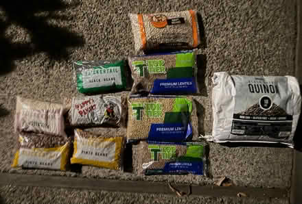 Photo of free Packages of dried beans & grains (1075 Valencia Avenue) #1
