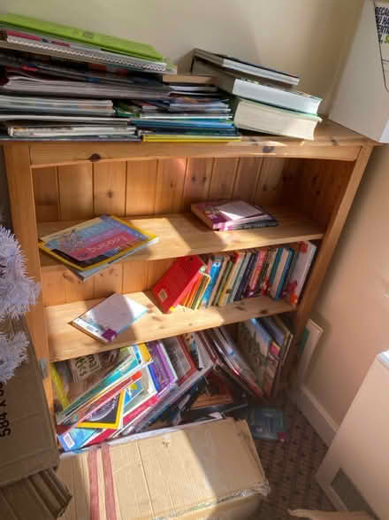 Photo of free Wooden bookcase (Tunbridge Wells) #1