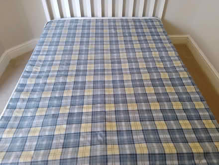 Photo of free New double bed with mattress (Shurlock Row RG10) #3
