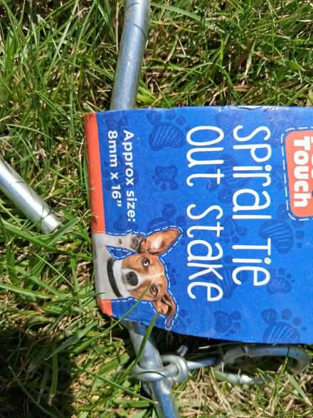 Photo of free Spiral tie-out stake (new) (Dunfermline KY12) #2