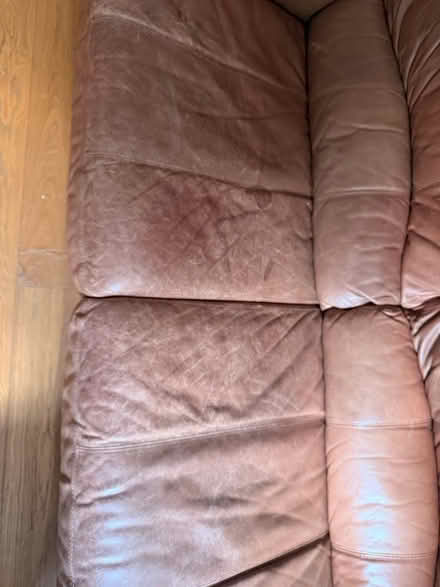 Photo of free Leather DFS sofa (TN14 7JH) #4