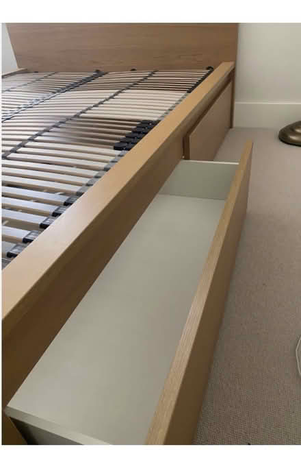 Photo of free IKEA malm double bed frame (Islington N19) #1