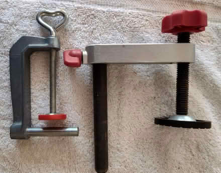 Photo of free Two Bench Dog Clamps (Saugus) #1