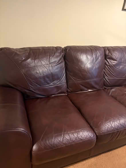 Photo of free Brown Sofa (Pinewood) #1
