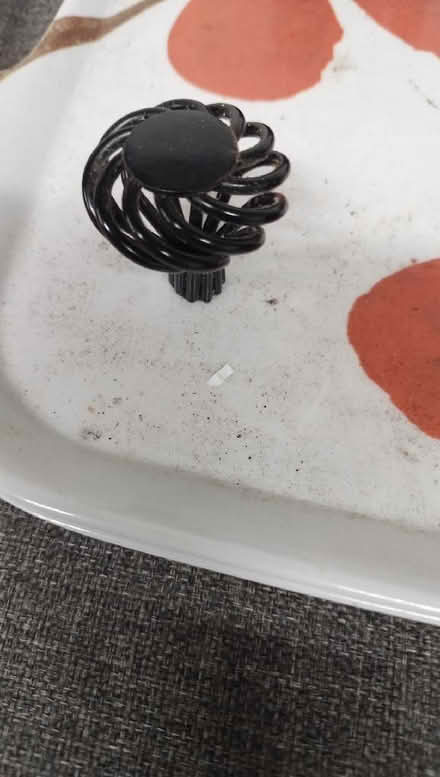 Photo of free 40 twisted wire cupboard handles (Barkham RG41) #3