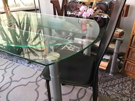 Photo of free Table and 2 chairs (Forest Hall) #2