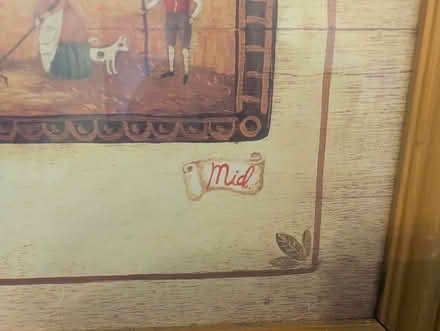 Photo of free Framed folk-art print - Corn Poppies (Bedford Centre MK40) #3