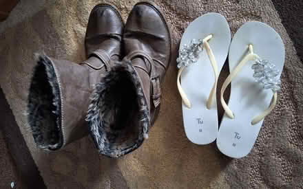 Photo of free 2 pairs of women's shoes, size 7 (South Acton) #1