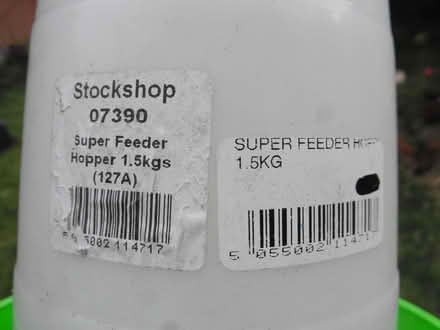 Photo of free Chicken feeding hopper 1.5kg (Sheddingdean RH15) #2