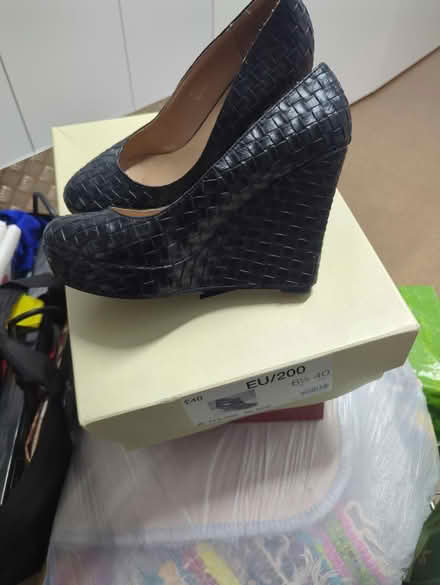 Photo of free Ladies wedge heel shoes (RM9 5YN) #2