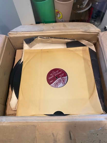Photo of free Desk chairs, 78 rpm records, and… (Schaumburg) #2