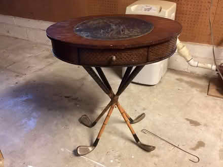 Photo of free side table curb alert (off edwin) #2