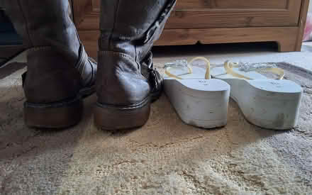 Photo of free 2 pairs of women's shoes, size 7 (South Acton) #2