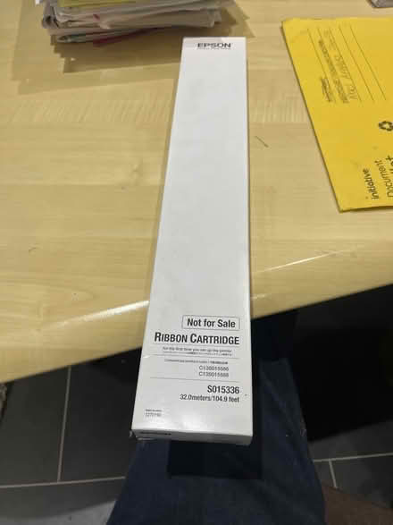 Photo of free epson ryibbon cartridge (Gorgie EH11) #3