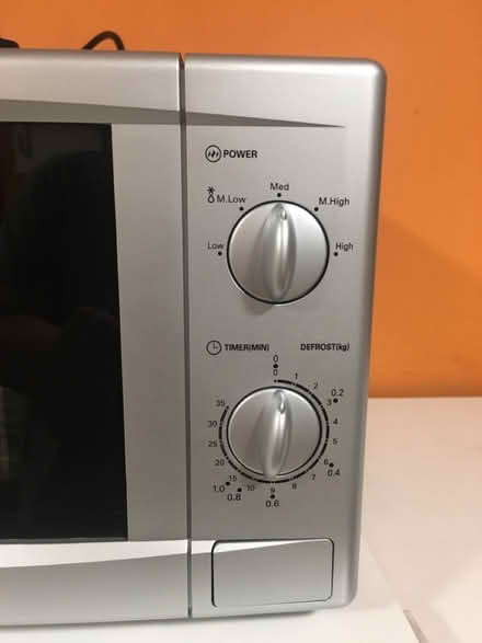 Photo of free Small, Silver, Manual Microwave (Liverpool L6) #4