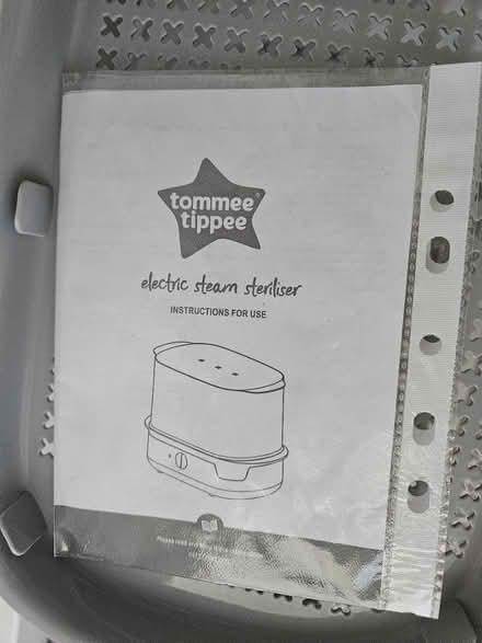 Photo of free Tommee tippee steriliser (Kenilworth CV8) #2