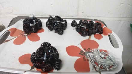 Photo of free 40 twisted wire cupboard handles (Barkham RG41) #1