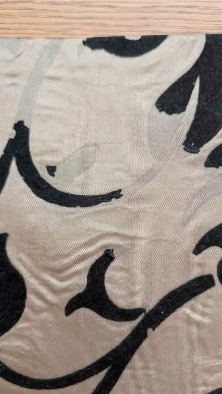 Photo of free Gold & Black Devore Cushion Cover (RG24 Old Basing) #2