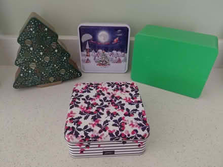 Photo of free Four tins (Sale M33) #1