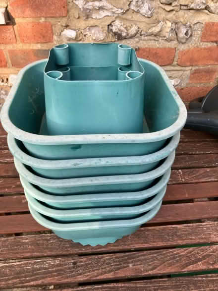 Photo of free Tomato watering pots (HP27 Lacey Green) #1