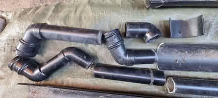 Photo of free Assorted aluminium guttering and accessories (Botley OX2) #1