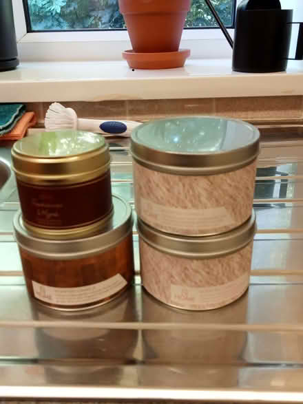 Photo of free 4 Shearer Candles Home Tins (Unopened) (Farnley LS12) #1