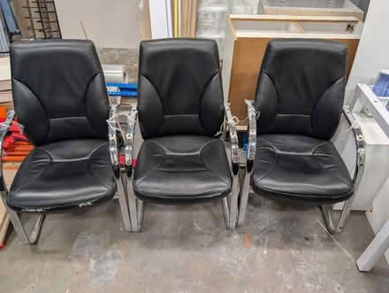 Photo of free 3 business chairs (Flackwell heath HP10) #1