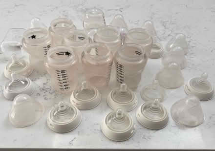 Photo of free Tommee Tippee bottles and teats, different size (Teddington TW11) #2