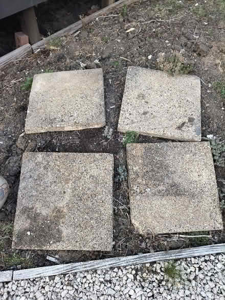 Photo of free Paving slab x4 (Brickhill MK41) #1