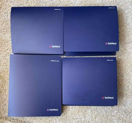 Photo of free 4 NatWest Bank Statement Folders (Bognor Regis PO21) #1