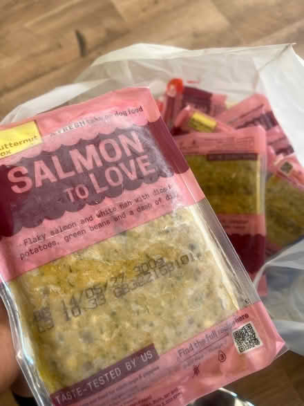 Photo of free Butternut box salmon flavour (Bow E3) #1