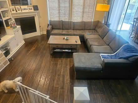Photo of free Dark Grey Custom Built Sectional (Carlsbad) #2