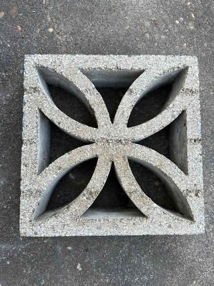 Photo of free Decorative Cement Blocks (SE 182 and Powell) #2
