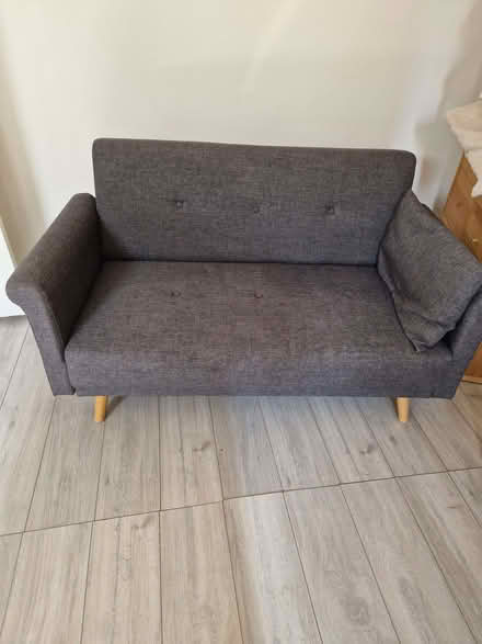 Photo of free Grey 2 seater sofa (Wormholt W12) #1