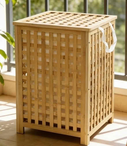 Photo of Laundry basket, wood or wicker (Princes Risborough HP27) #1