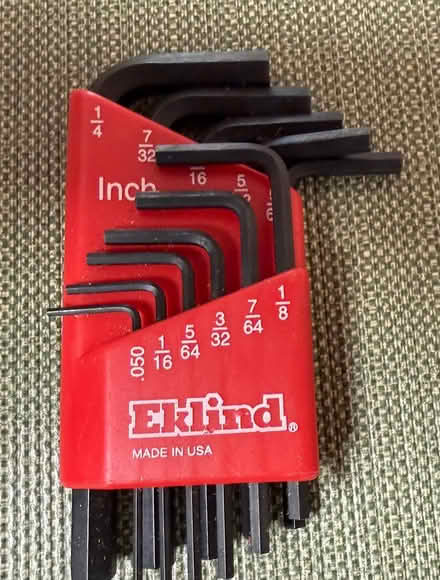 Photo of free Hex Key Set No. 2 (Terra Linda) #1