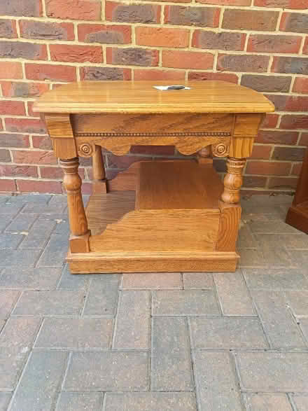 Photo of free Small table. Solid wood. Located Chesham (Lower Bois HP5) #3