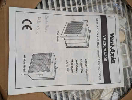 Photo of free Two Vent-Axia Fans and Controllers (Wareham BH20) #4