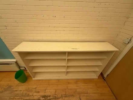 Photo of free 2.2m wooden shelves, 1.2m high (Sw14 8ED) #2