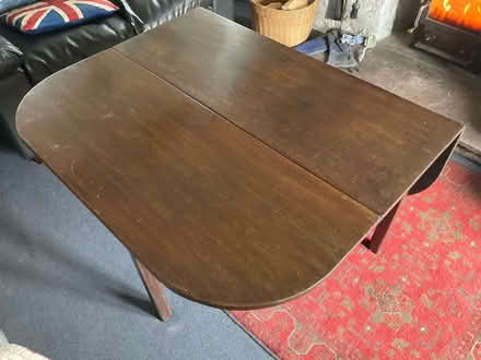 Photo of free Mahogany gateleg table (Helsington LA8) #4