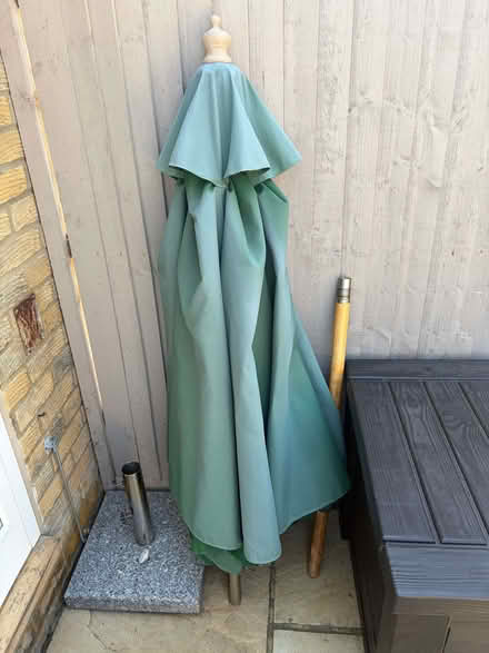 Photo of free Outdoor umbrella and stand (Merton SW19) #1