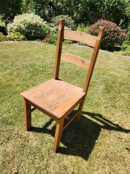 Photo of free Wooden Chair (Grassendale) #2
