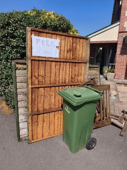 Photo of free Fence panels/firewood (Presteigne LD8) #1