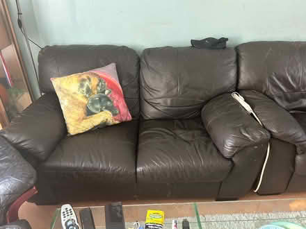Photo of free Sofa outside to take immediately (Luton LU1) #1